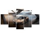 Quadro Decorativo em Mosaico MDF Carro Esportivo 115x60cm
