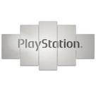 Quadro Decorativo em Mosaico MDF Playstation 115x60cm
