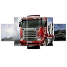 Quadro Decorativo em Mosaico MDF Scania 115x60cm