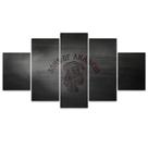 Quadro Decorativo em Mosaico MDF Sons Of Anarchy 115x60cm