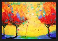 Quadro Decorativo Escritórios e Consultórios Árvores Abstrato Salas Decoração