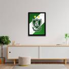 Quadro Decorativo Escudo América MG 45x34cm