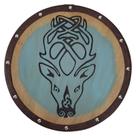 Quadro Decorativo Escudo Viking Falkreath Falkreath Cervo