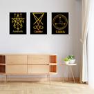 Quadro decorativo esotérico - Escolha o seu Lucifer Astaroth lilith bune belzebu etc Sigilo:Astarot
