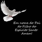 Quadro Decorativo Espirito Santo 20x20 Mdf Madeira Adesivada