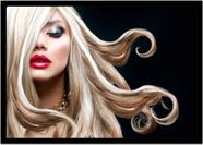 Quadro Decorativo Estética Feminina Moda Salões De Beleza Maquiagem Cabelos Salas Com Moldura RC020 Quadro Decorativo Estética Feminina Moda Salões De Beleza Maquiagem Cabelos Salas Com Moldura RC020