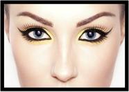 Quadro Decorativo Estética Feminina Moda Salões De Beleza Maquiagem Olhos Salas Com Moldura RC037 Quadro Decorativo Estética Feminina Moda Salões De Beleza Maquiagem Olhos Salas Com Moldura RC037