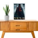 Quadro Decorativo Exu Quebra Osso 45x34cm - com vidro