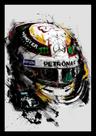 Quadro Decorativo F1 Lewis Hamilton Moldura 42x29cm Quadro Decorativo F1 Lewis Hamilton Moldura 42x29cm