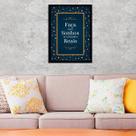 Quadro Decorativo Faça Seus Sonhos Se Tornarem Reais 45x34cm