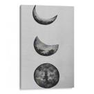 Quadro decorativo Fases da Lua em Desenho Minimalista - Art Canvas
