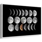 Quadro decorativo Fases da Lua