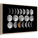 Quadro decorativo Fases da Lua