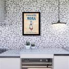 Quadro Decorativo Felicidade Na Panela de Brigadeiro 45x34cm