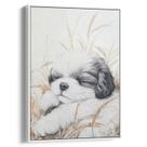 Quadro decorativo Filhote de Shih Tzu - Art Canvas