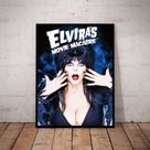 Quadro Decorativo Filme Elvira Macabre Cassandra Peterson