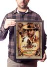 Quadro Decorativo Filme Indiana Jones Arte Quadro Decorativo Filme Indiana Jones Arte
