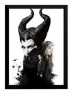 Quadro Decorativo Filme Malévola Poster Moldurado