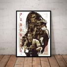 Quadro Decorativo Filme O Predador Arnold Arte