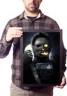 Quadro Decorativo Filme Terror Arte Michael Myers Halloween Quadro Decorativo Filme Terror Arte Michael Myers Halloween