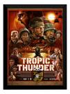 Quadro Decorativo Filme Trovão Tropical Tropic Thunder Arte Quadro Decorativo Filme Trovão Tropical Tropic Thunder Arte
