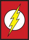 Quadro Decorativo Flash Nerd Geek Decorações Com Moldura