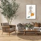 Quadro Decorativo Flor Abstrata