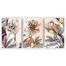 Quadro Decorativo Floral Aquarela - Arte e Elegância para Seu Quarto