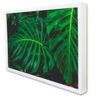 Quadro Decorativo Floral Folhagem em Moldura Caixa