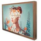 Quadro Decorativo Floral Forest Harmony em Moldura Caixa