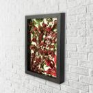 Quadro Decorativo Flores Desidratadas Chuvisco 21x30 op