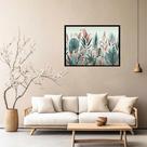 Quadro Decorativo Floresta Rose - 50x70cm Quadro Decorativo Floresta Rose - 50x70cm