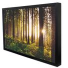 Quadro Decorativo Floresta Sobre a Luz do Sol em Moldura Caixa Quadro Decorativo Floresta Sobre a Luz do Sol em Moldura Caixa