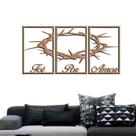 Quadro Decorativo Foi Por Amor 6mm Vazado - Mdf
