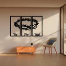 Quadro Decorativo Foi por Você / MDF 3MM - 120 CM
