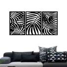 Quadro Decorativo Folhas 6mm Vazado - Mdf