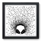 Quadro Decorativo - Fone de Ouvido - 33cm x 33cm - 042qdgp