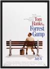 Quadro Decorativo Forrest Gump O Contador de Histórias Filmes Cartaz Cinema Decorações Com Moldura