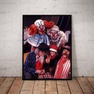 Quadro Decorativo Foto Turma Do Palhaço Bozo