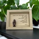 Quadro Decorativo (Frase de Buda)