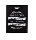 Quadro Decorativo Frases A FÉ Em Deus 30x20 Mdf Madeira Adesivada Quadro Decorativo Frases A FÉ Em Deus 30x20 Mdf Madeira Adesivada