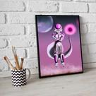 Quadro decorativo Freeza