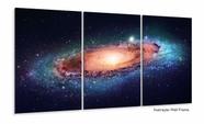 Quadro Decorativo Galáxias Universo Espaço Em Tecido 3 Peças Quadro Decorativo Galáxias Universo Espaço Em Tecido 3 Peças