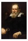 Quadro Decorativo Galileu Galilei Físico 42x29cm