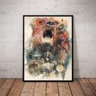 Quadro Decorativo Game Banjo Kazooie Arte Natureza Quadro Decorativo Game Banjo Kazooie Arte Natureza