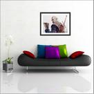 Quadro Decorativo Game Jogos The Witcher Salas Quartos Decorações Com Moldura