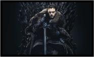 Quadro Decorativo Game Of Thrones Cinema Escritórios Quartos Salas Com Moldura RC000