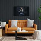 Quadro Decorativo Game Of Thrones Cinema Escritórios Quartos Salas Com Moldura RC001