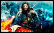 Quadro Decorativo Game Of Thrones Cinema Escritórios Quartos Salas Com Moldura RC004