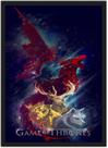 Quadro Decorativo Game Of Thrones Séries Filmes Cinema Decorações Com Moldura G02